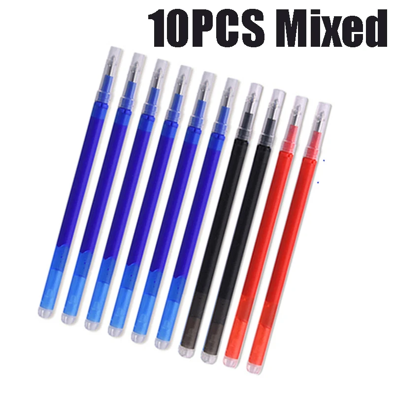 Pilot Pen Frixion - 10 pçs/lote 0.5/0.7mm Recargas Apagáveis de