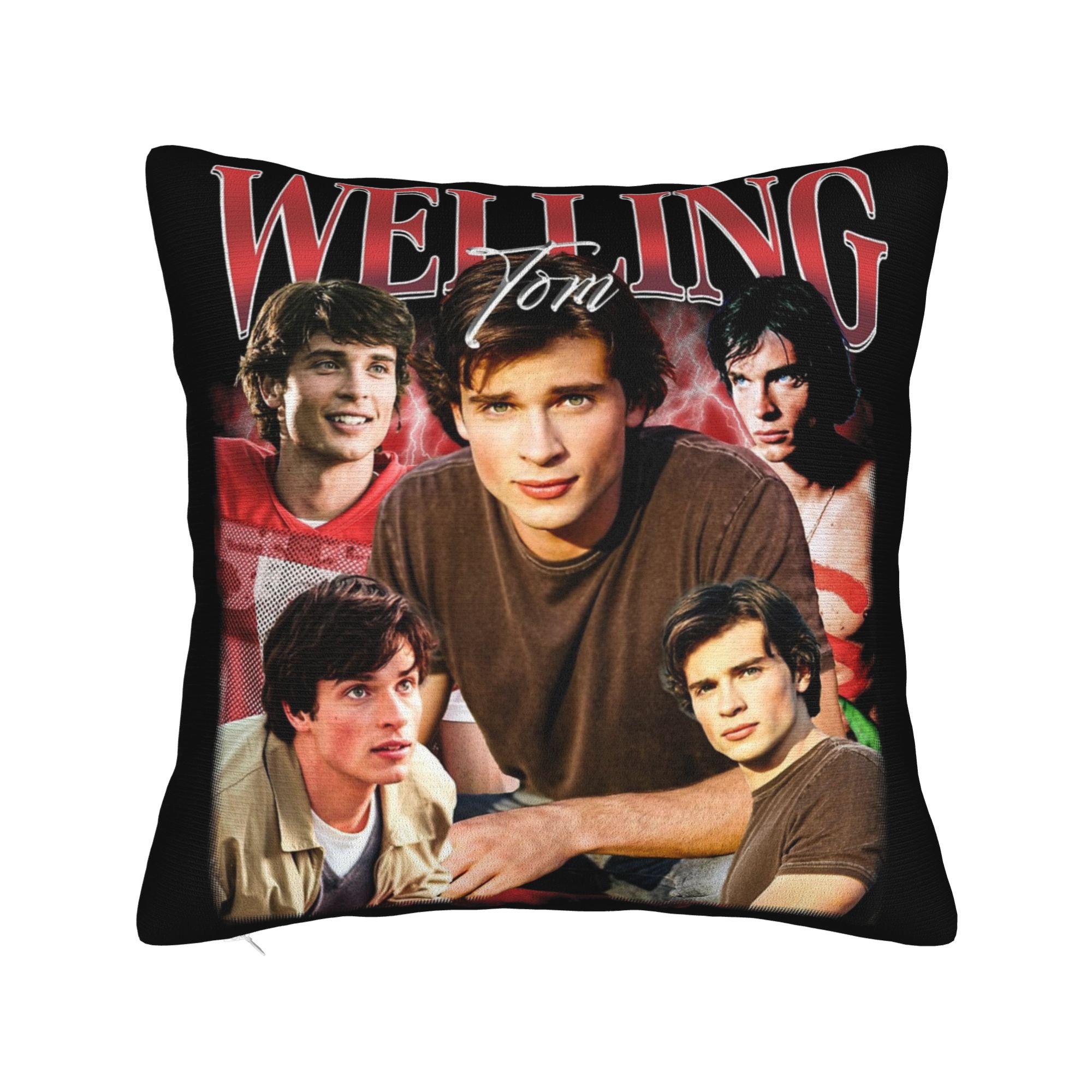 Pillow Cover Sublimation - Vintage welling tom aquecida rivalry fronha