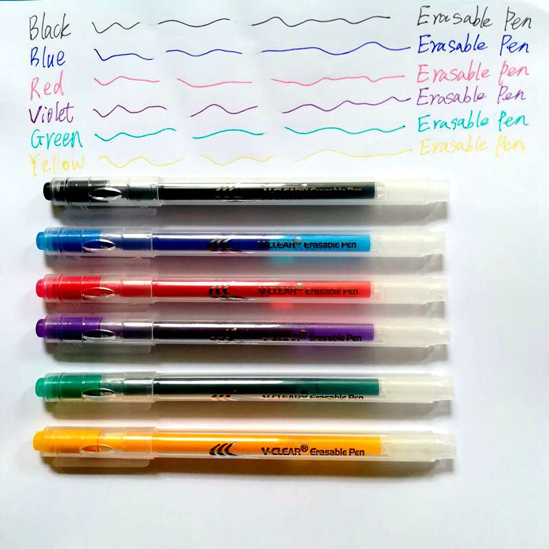 Pilot Pen Frixion - Vclear caneta apagável de fricção, recarga