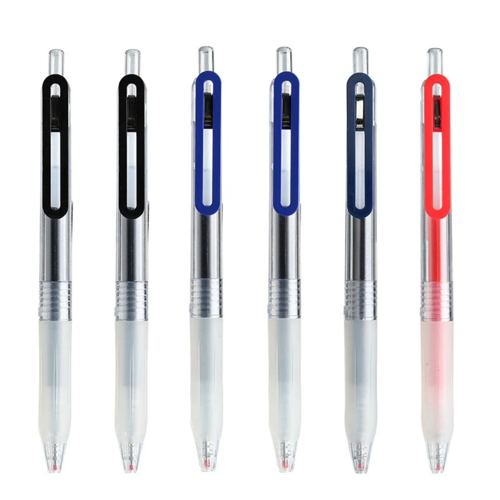 Muji Stationery Gel Pen - Conjunto de Canetas Gel MUJIS de