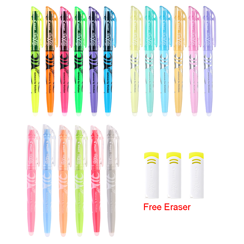 Pilot Pen Frixion - Piloto SW-FL Frixion iluminador apagável, Cor