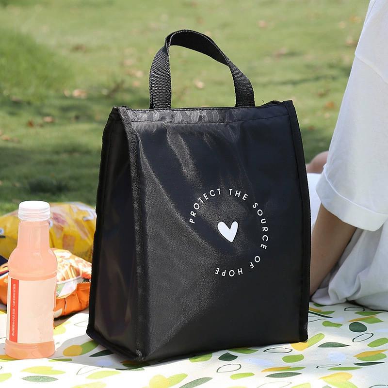 Tote Bag Sublimation - Estilo simples coração padrão isolado almoço
