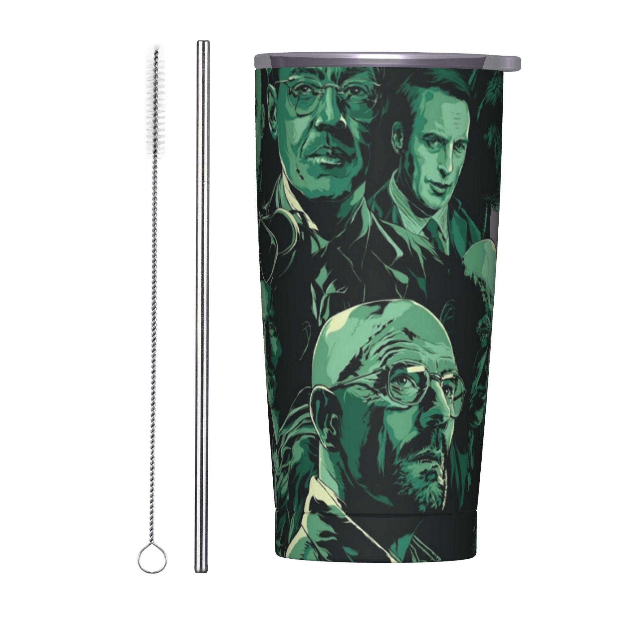 Tumbler 20Oz White - Copo Térmico Breaking Bad Walter White