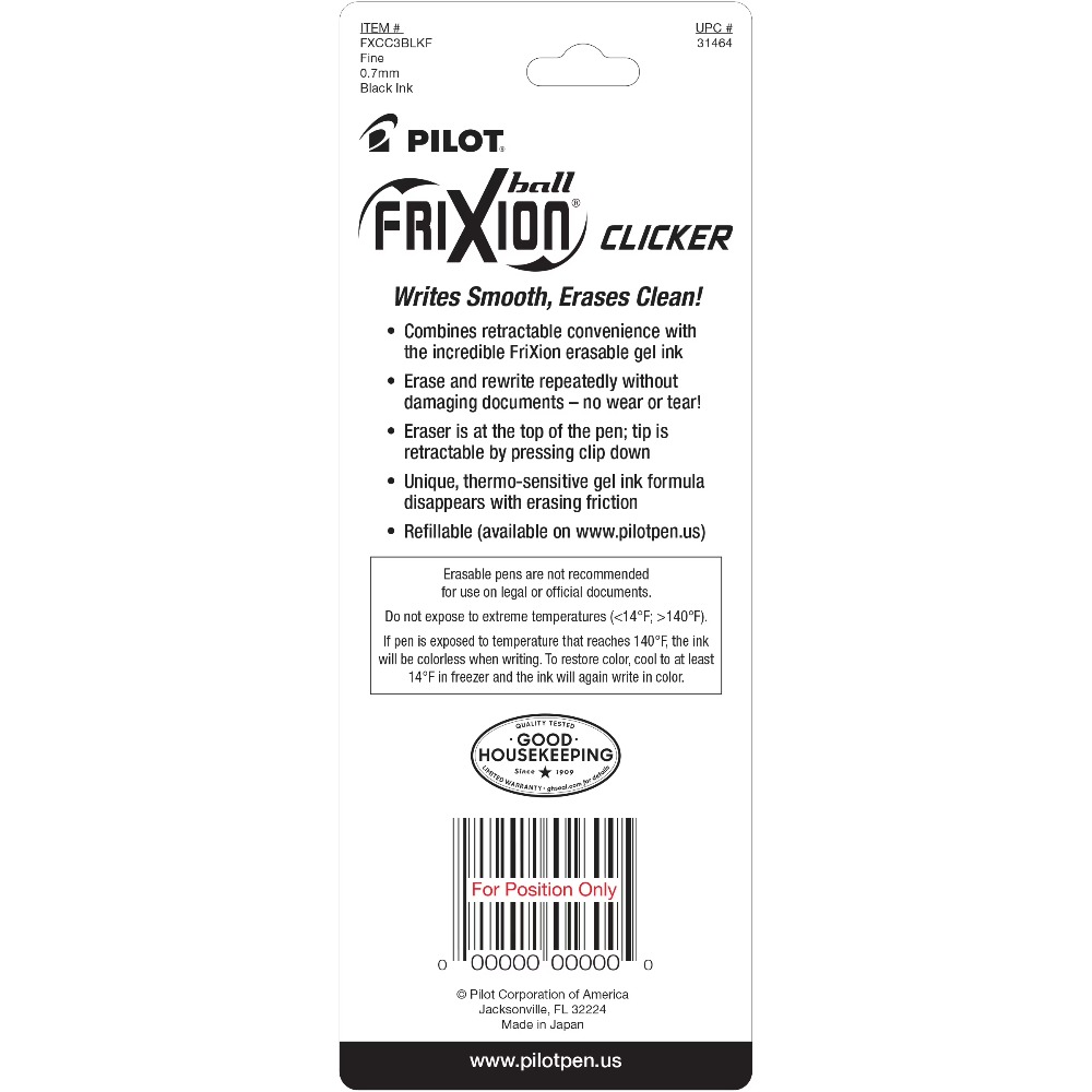 Canetas Gel Apagáveis Pilot Fr - Pilot Pen Frixion avaliação e preço