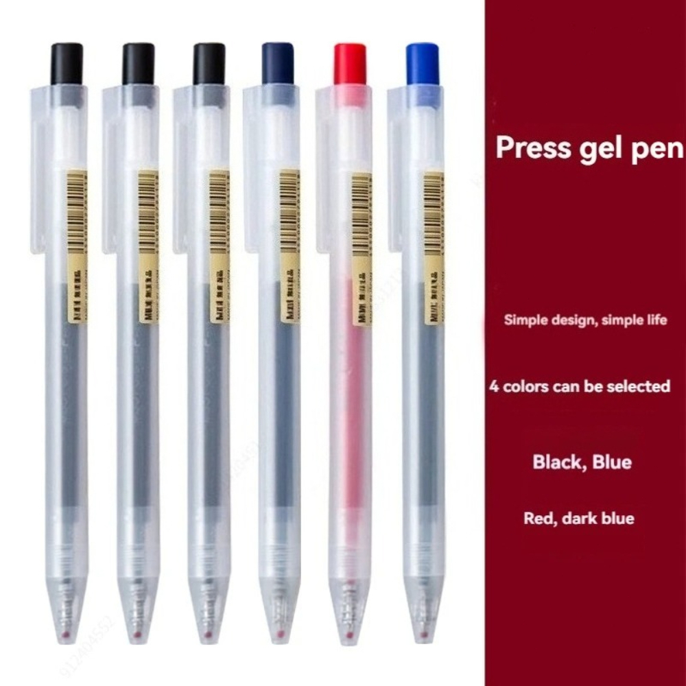 Caneta Gel de 0,5mm com Refil  - Muji Stationery Gel Pen avaliação e preço
