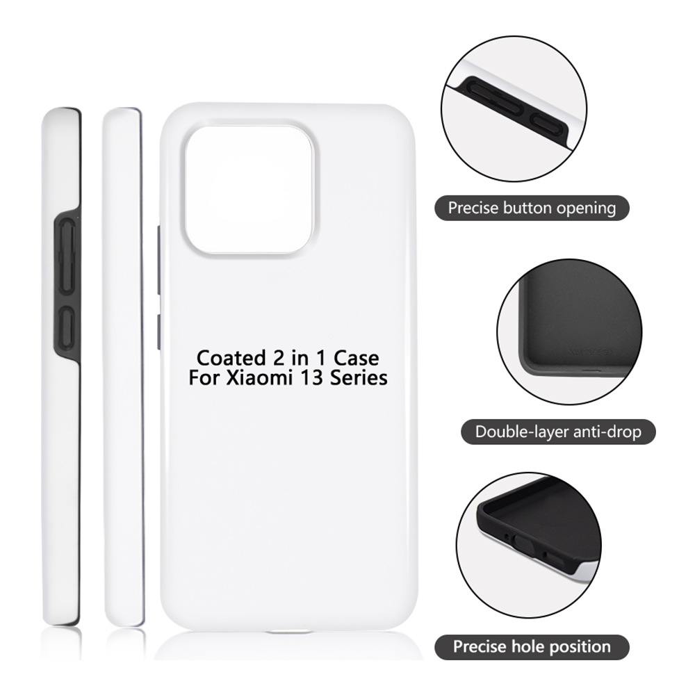 Revestido 2 em 1 capa de telef - Phone Case Blank Print avaliação e preço