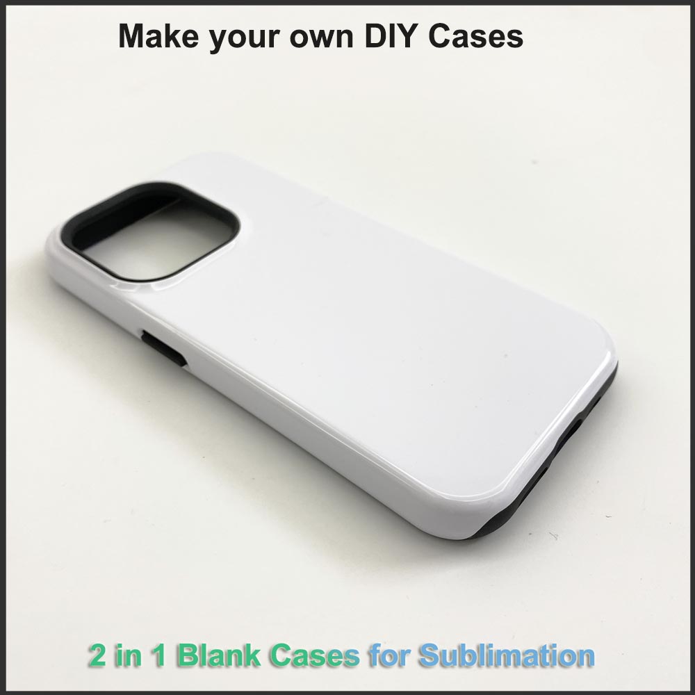 5 pçs 2 em 1 caso de telefone  - Phone Case Blank Print avaliação e preço