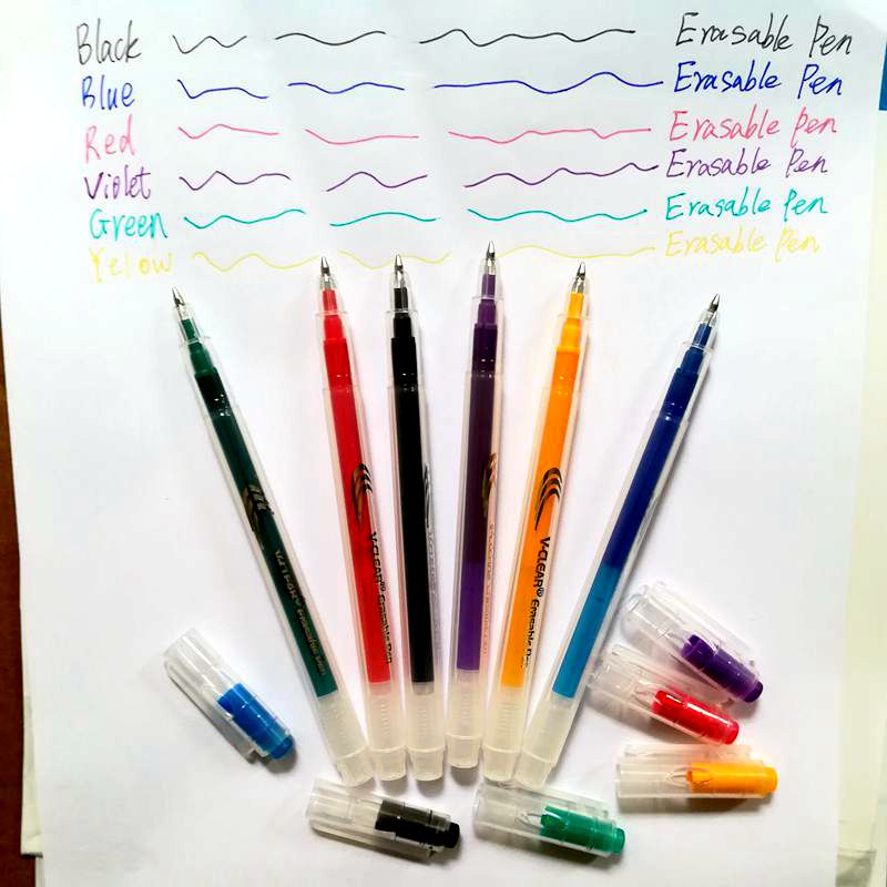 Vclear caneta apagável de fric - Pilot Pen Frixion avaliação e preço