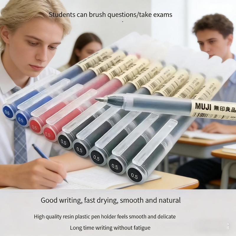 Conjunto de Canetas Esferográf - Muji Stationery Gel Pen avaliação e preço