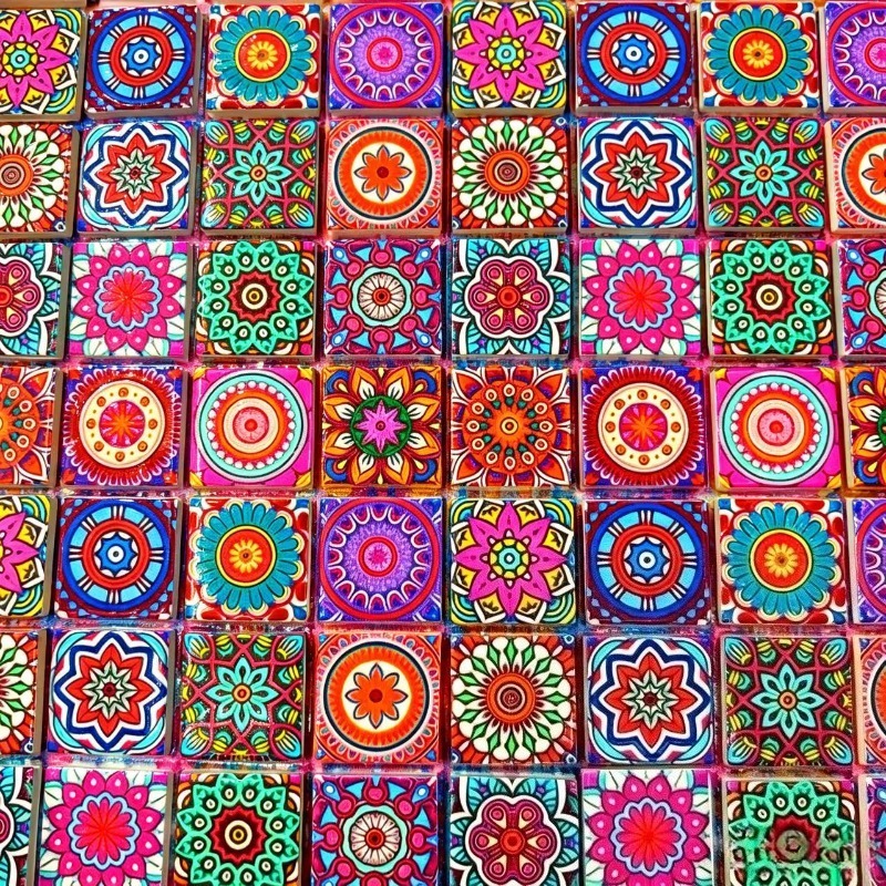 Mosaico Cerâmico com Estampa M - Ceramic Tile Blank avaliação e preço