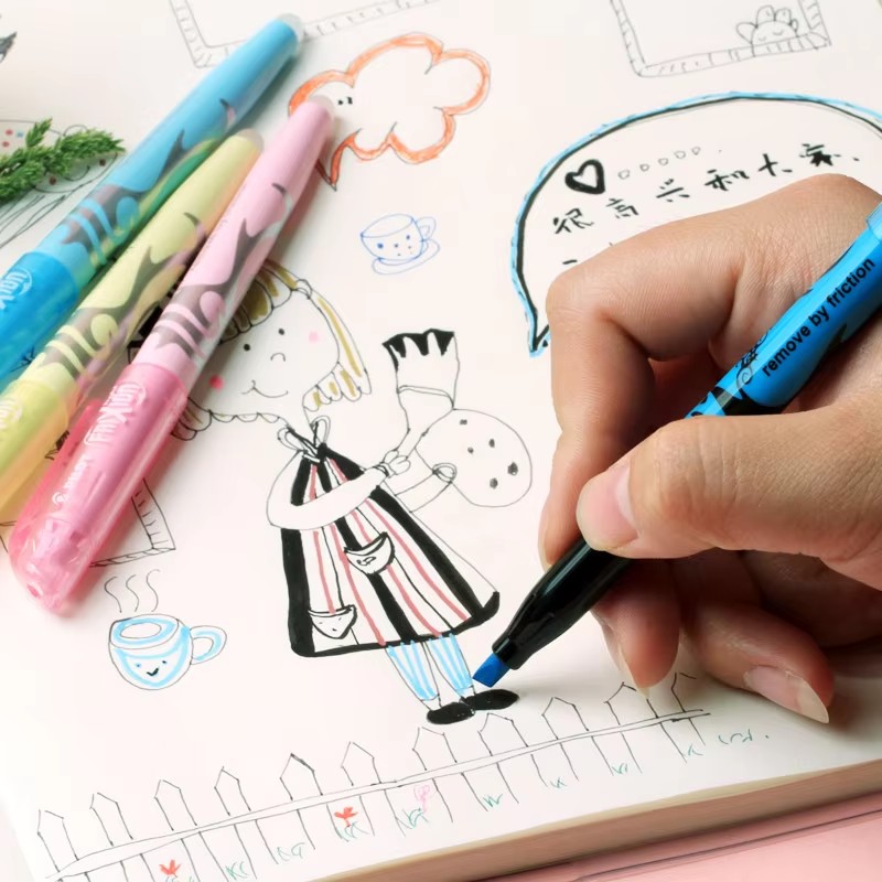 Canetas Marcadoras Apagáveis F - Pilot Pen Frixion avaliação e preço