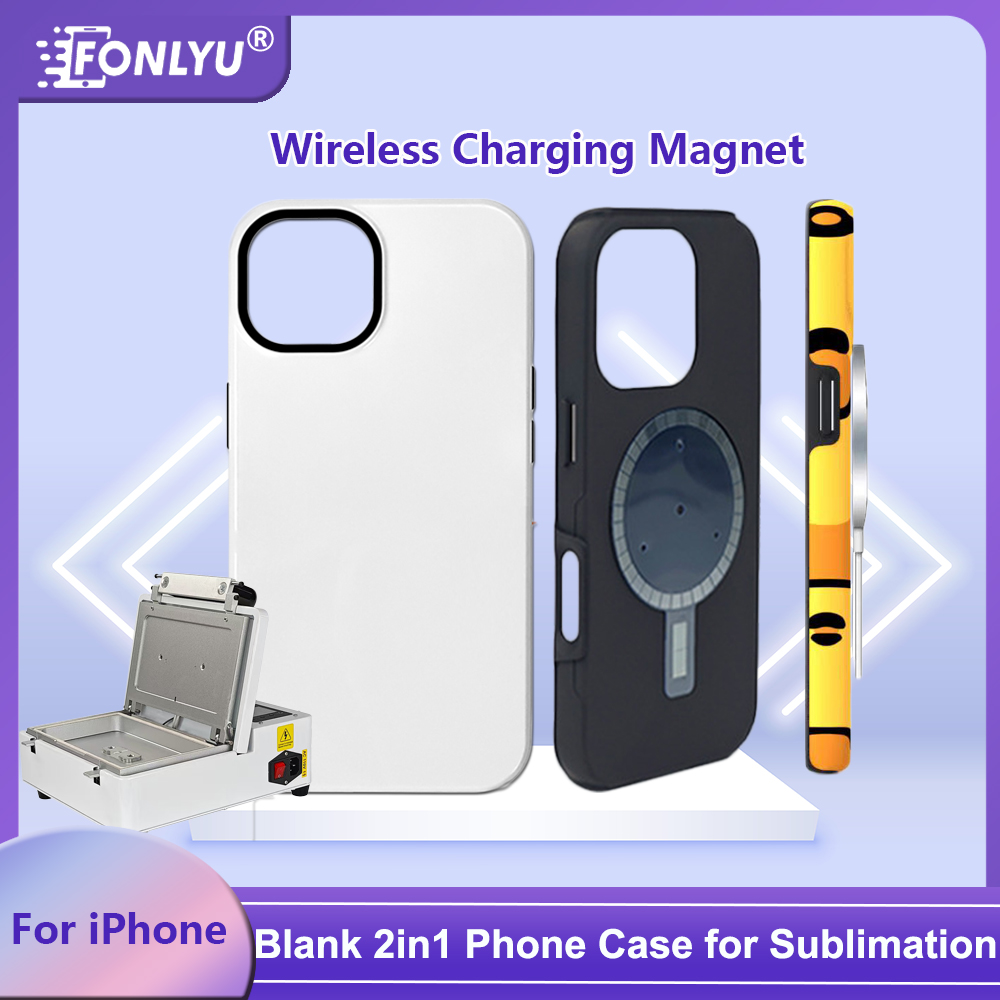 Fonlyu 5pc em branco magentic  - Phone Case Blank Print avaliação e preço