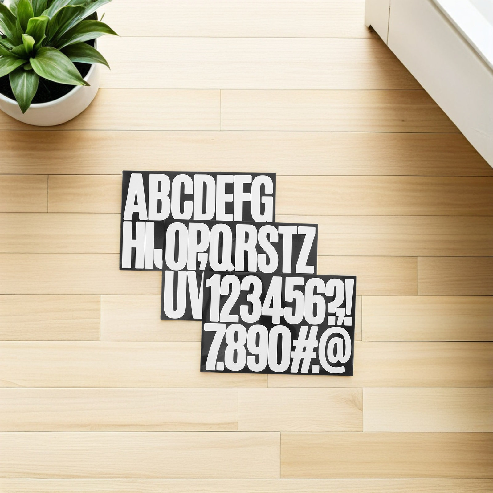15 Folhas Grandes de Adesivos  - Yard Sign Blank avaliação e preço