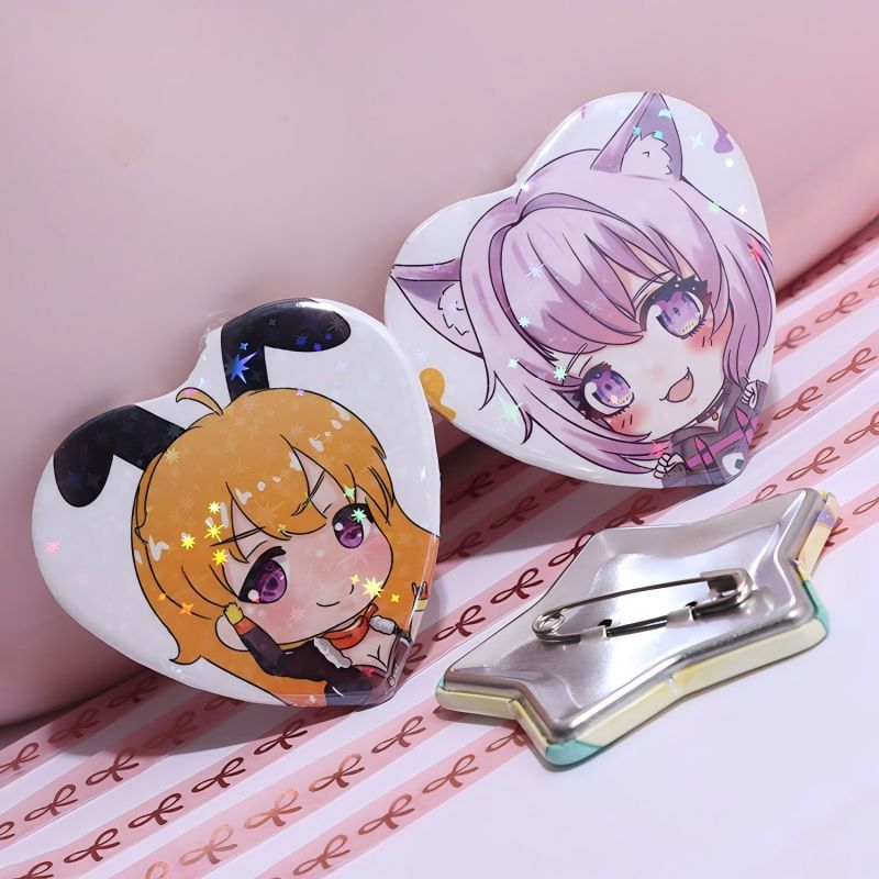 Botões Personalizados em Forma - Button Badge Blank avaliação e preço