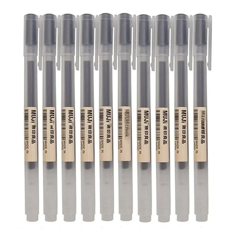 Caneta Gel MUJI Adorável Preta - Muji Stationery Gel Pen avaliação e preço