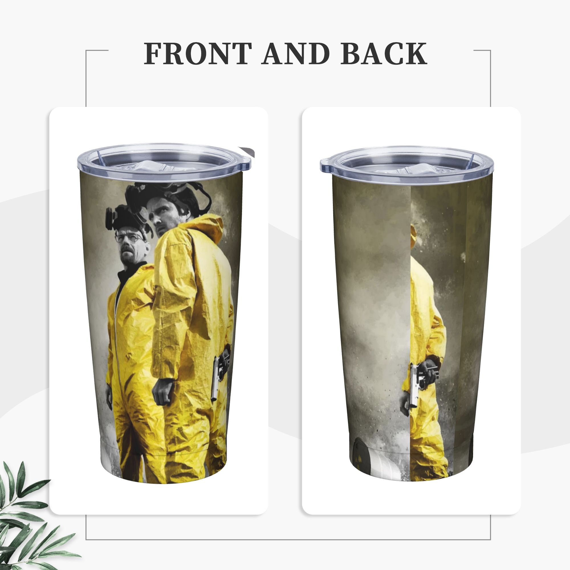 Copo Térmico Breaking Bad, Iso - Tumbler 20Oz White avaliação e preço