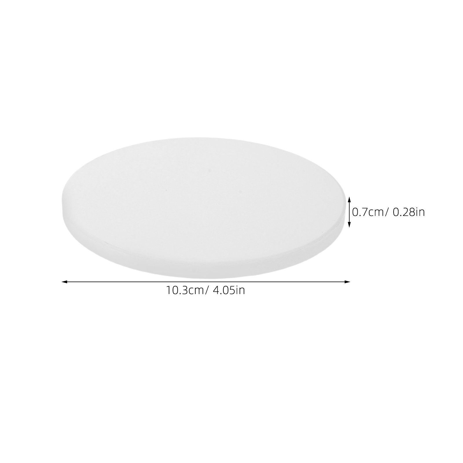 12 Peças de Porta-copos Redond - Ceramic Tile Blank avaliação e preço