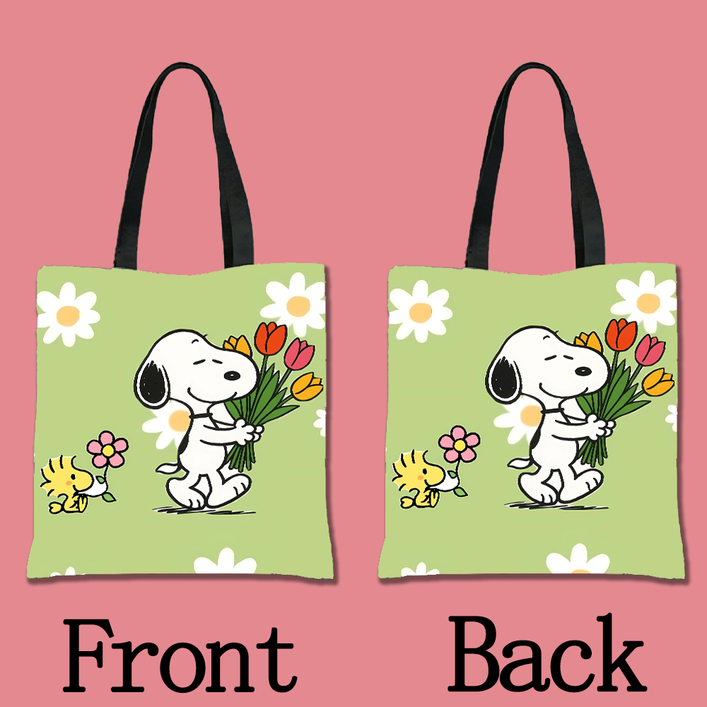 Bolsa de Lona Sublimada Snoopy - Tote Bag Sublimation avaliação e preço