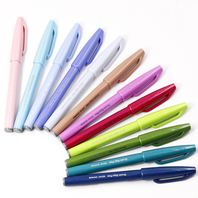 Pentel-Japão Toque Escova Fude - Pentel Pen Sign Pen avaliação e preço