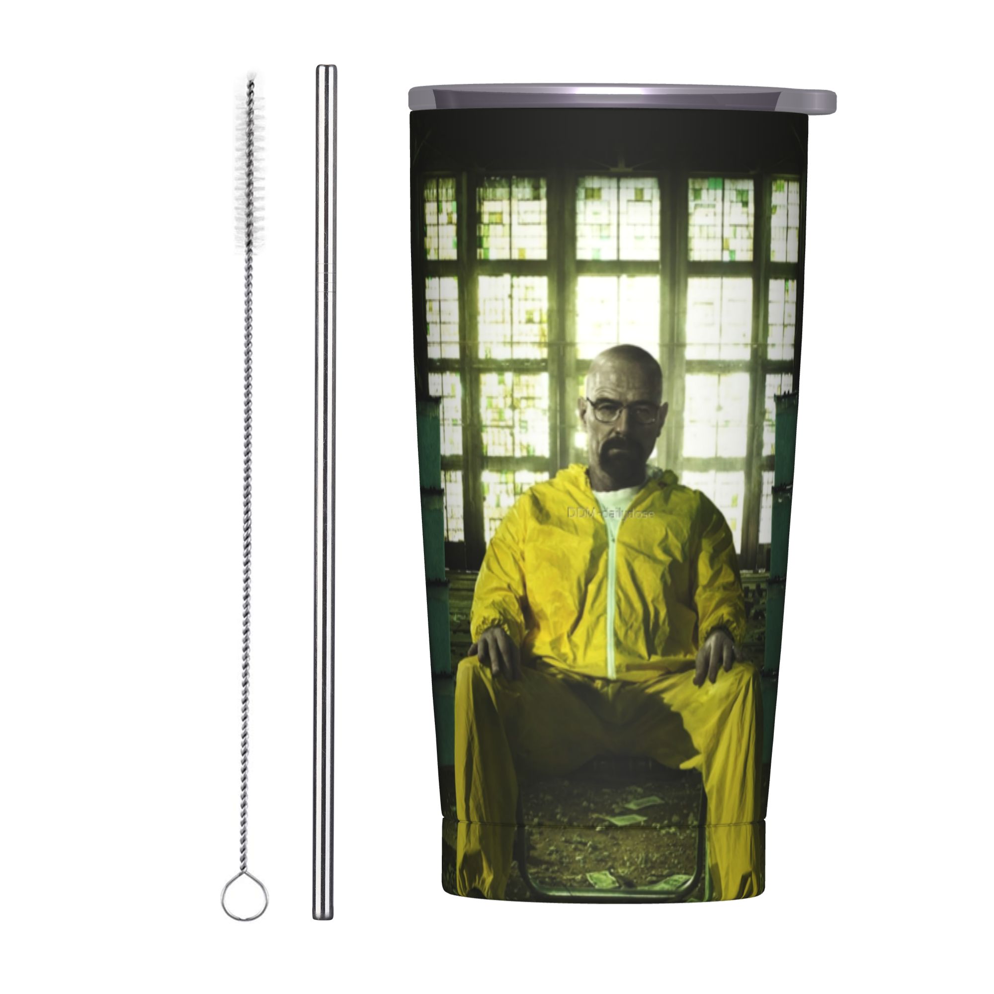 Copo Térmico Breaking Bad Walt - Tumbler 20Oz White avaliação e preço