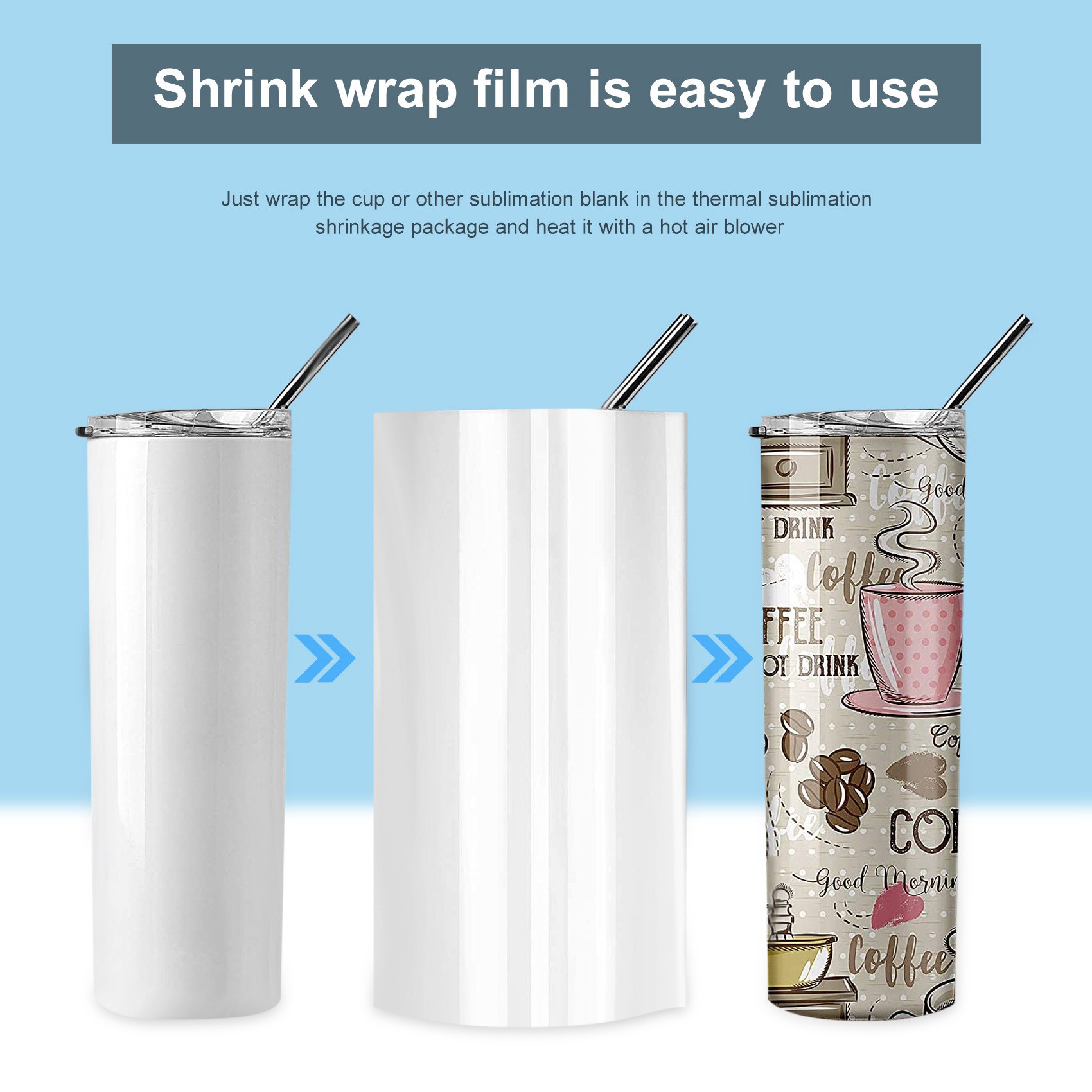 Filme Termoencolhível para Sub - Sublimation Mug White avaliação e preço